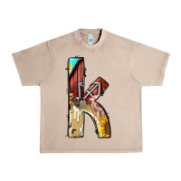 French Oak farm life alphabet lowercase letters k Urban Heavy Tee - BundleAndBundleShop