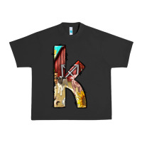 Pigment Black farm life alphabet lowercase letters k Urban Heavy Tee - BundleAndBundleShop