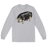 Moon Dust poland china pig Long Sleeve Tee - LillyAllenDesigns