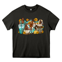 Asphalt horses coffee cups Heavy Core Tee - OliviaCreatesArt