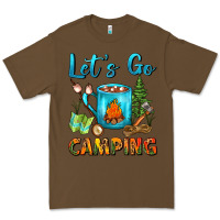 Cacao Let's Go Camping Coffee Mug Premium Tee - FaDigitalArtStudio