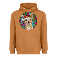 Meerkat Christmas Chihuahua Heavyweight Hoodie - RanaPortraitStore