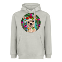 Moon Dust Christmas Chihuahua Heavyweight Hoodie - RanaPortraitStore