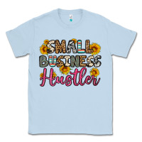 Dusty Blue small business hustler Classic Tee - OliviaCreatesArt