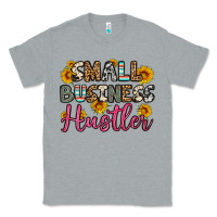 Heather Grey small business hustler Classic Tee - OliviaCreatesArt