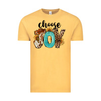 Vintage Mustard Choose Joy Vintage Tee - FaDigitalArtStudio