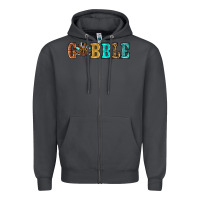 Smoke gobble thanksgiving turkey Zipper Hoodie - RanaPortraitStore