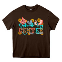 Chocolate Brown gastroenterology center olivia Heavy Core Tee - OliviaCreatesArt