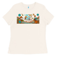 Bone i think i love fall most of all libbey glass Ladies Tee - BundleAndBundleShop