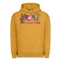 Pigment Peanut Butter peace love cupid Urban Hoodie - RanaPortraitStore