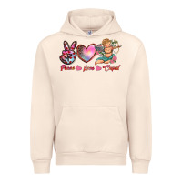 Sandshell peace love cupid Urban Hoodie - RanaPortraitStore