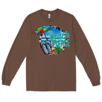 Chestnut beach please Long Sleeve Tee - CowhideDigitalArt