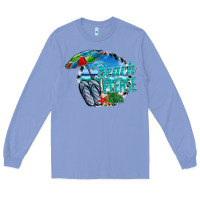 Colony Blue beach please Long Sleeve Tee - CowhideDigitalArt