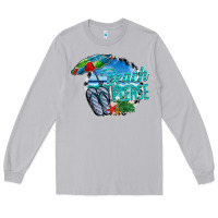 Moon Dust beach please Long Sleeve Tee - CowhideDigitalArt