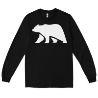 Black bear Long Sleeve Tee - DesigneFamous