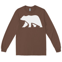 Chestnut bear Long Sleeve Tee - DesigneFamous