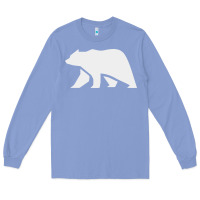 Colony Blue bear Long Sleeve Tee - DesigneFamous