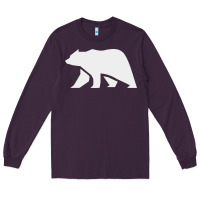 Plum bear Long Sleeve Tee - DesigneFamous