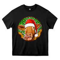 Black christmas circle earrings Heavy Core Tee - Jasminsmagicworld