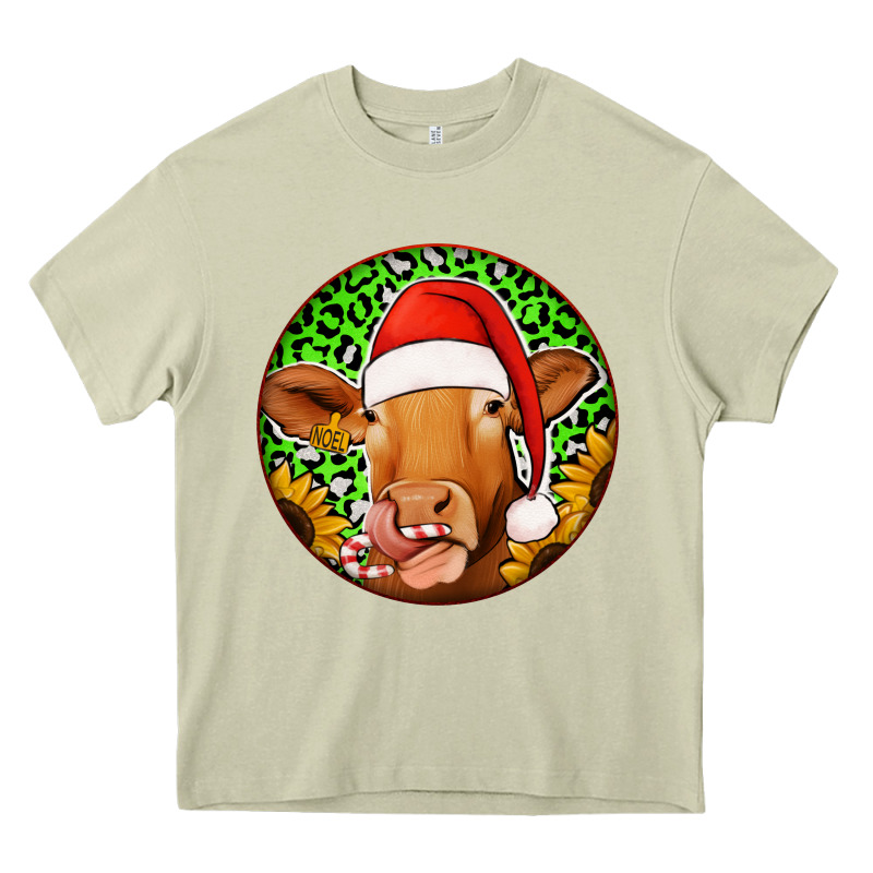 Christmas Circle Earrings Heavy Core Tee by Jasminsmagicworld | Teevron
