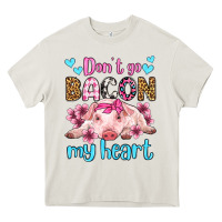 Cream don't go bacon my heart olivia Heavy Core Tee - OliviaCreatesArt