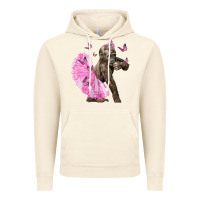 Vintage Artic Baby Gorilla With Tutu Vintage Hoodie - LillyAllenDesigns
