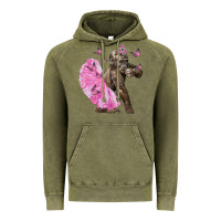 Vintage Olive Baby Gorilla With Tutu Vintage Hoodie - LillyAllenDesigns