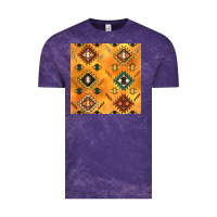 Cloud Purple native american aztec seamless pattern 4 Vintage Tee - BundleAndBundleShop