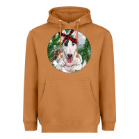 Meerkat Bull Terrier And Farm Heavyweight Hoodie - RanaPortraitStore