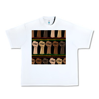 White melanin rised fist seamless pattern Urban Heavy Tee - BundleAndBundleShop