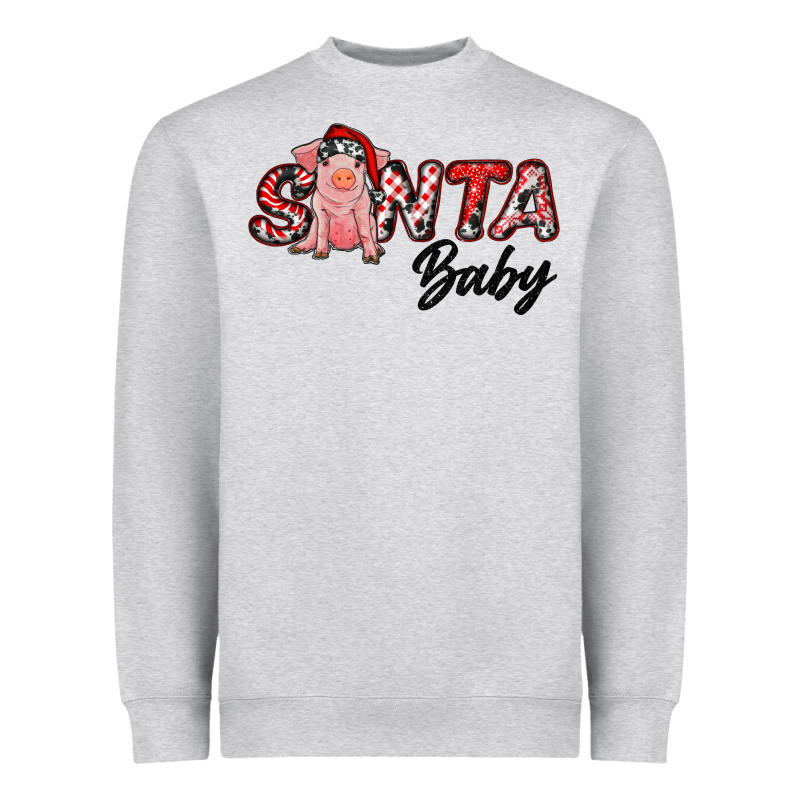 Christmas Santa Baby Heavyweight Sweatshirt by RanaPortraitStore | Teevron