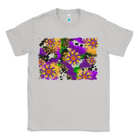 Moon Dust mardi gras sunflower cowhide leopard and glitter background Classic Tee - Artiststas