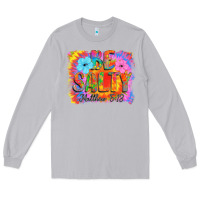 Moon Dust Be Salty Long Sleeve Tee - CowhideDigitalArt
