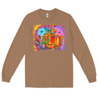 Toasted Coconut Be Salty Long Sleeve Tee - CowhideDigitalArt