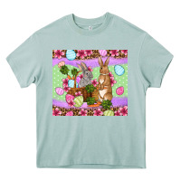 Arona Easter eggs bunnys basket Heavy Core Tee - OliviaCreatesArt
