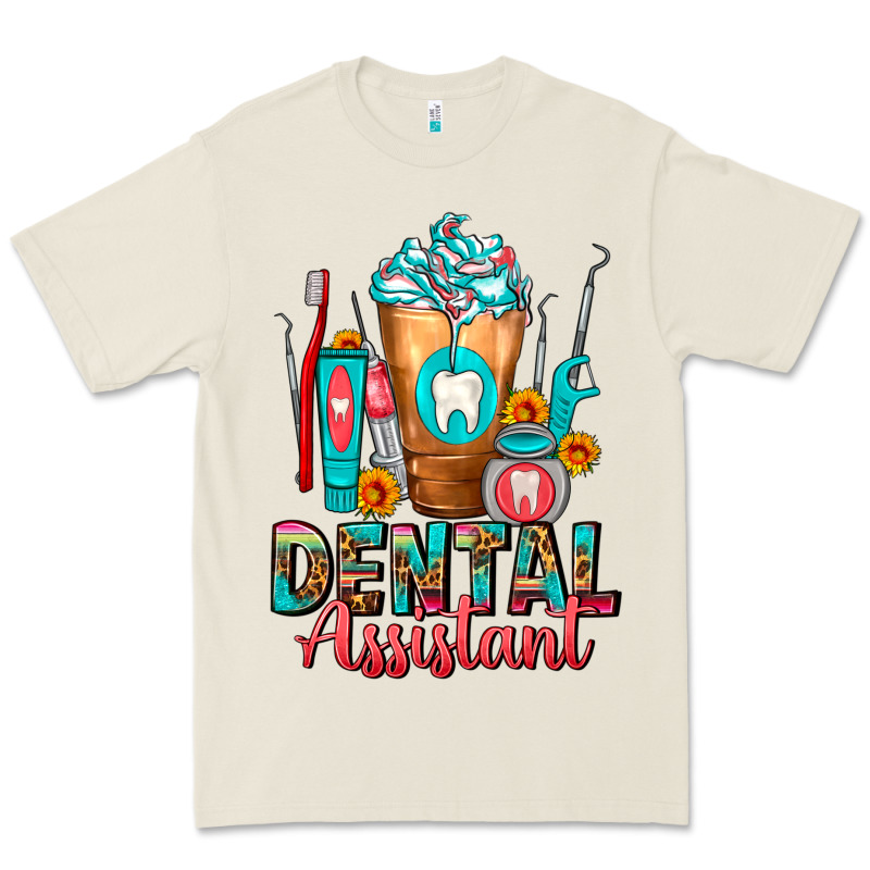Dental Assistant Dentist Frappe Premium Tee by FaDigitalArtStudio | Teevron