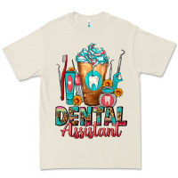 Bone Dental Assistant Dentist Frappe Premium Tee - FaDigitalArtStudio