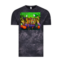 Cloud Black halloween mini tumbler Vintage Tee - BundleAndBundleShop