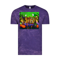 Cloud Purple halloween mini tumbler Vintage Tee - BundleAndBundleShop