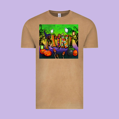 Halloween Mini Tumbler Vintage Tee Designed By Bundleandbundleshop