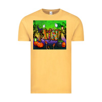 Vintage Mustard halloween mini tumbler Vintage Tee - BundleAndBundleShop