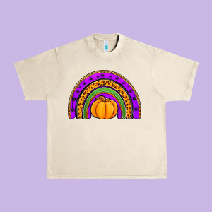 Halloween Rainbow Urban Heavy Tee Designed By Jasminsmagicworld