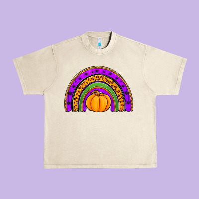 Halloween Rainbow Urban Heavy Tee Designed By Jasminsmagicworld
