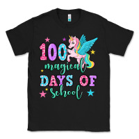 Black hundred magical days of school unicorn Classic Tee - OliviaCreatesArt