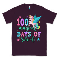 Plum hundred magical days of school unicorn Classic Tee - OliviaCreatesArt