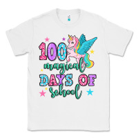 White hundred magical days of school unicorn Classic Tee - OliviaCreatesArt