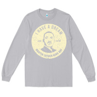 Moon Dust martin luther day vintage Long Sleeve Tee - DesigneFamous