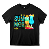 Black sweet summer time pineapple Heavy Core Tee - CowCowDesign