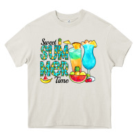 Cream sweet summer time pineapple Heavy Core Tee - CowCowDesign