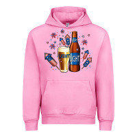 Fuchsia Pink just here for the light no background Urban Hoodie - Jasminsmagicworld